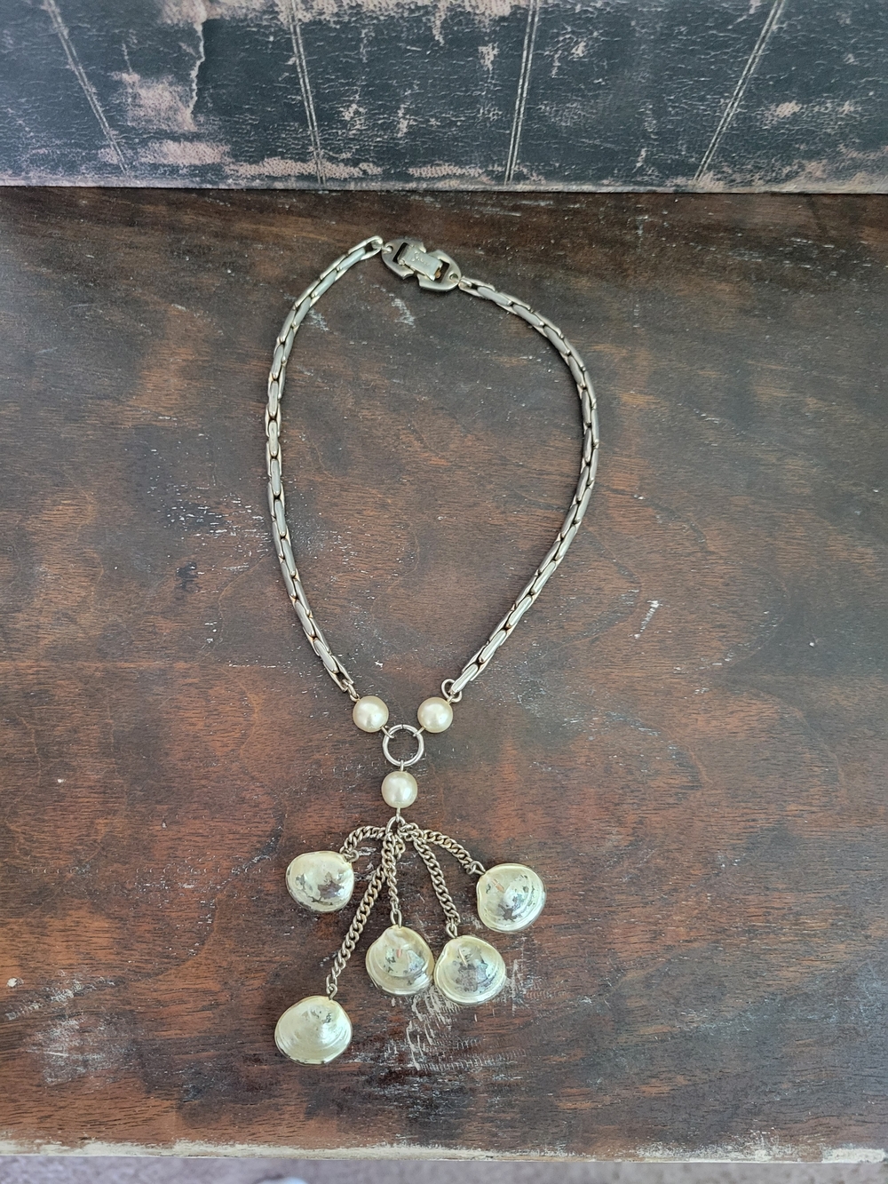 Elegant Vintage Sperry Silver & Gold-tone Choker